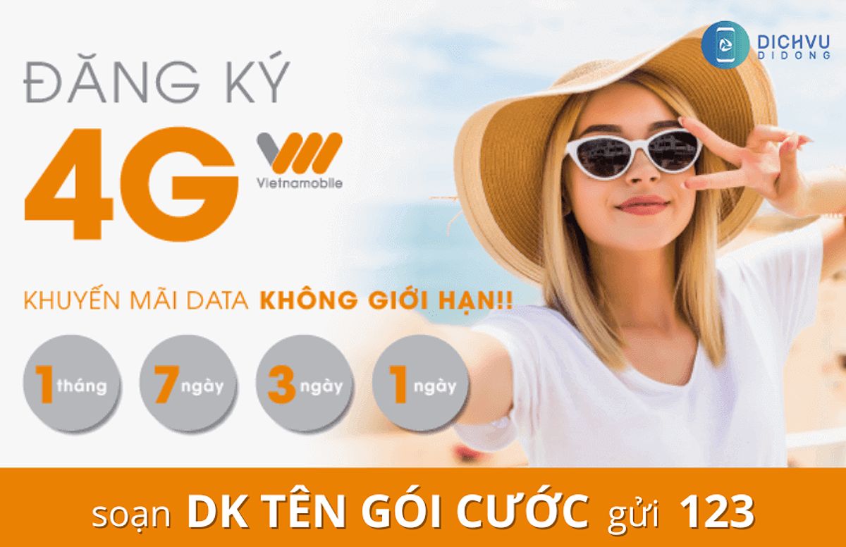 Hướng dẫn đăng ký 4G mạng Vietnamobile tháng, ngày siêu rẻ 2024 1