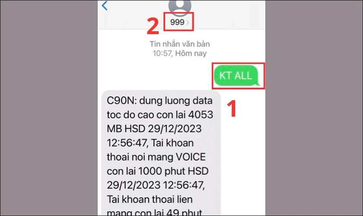 Hướng dẫn kiểm tra dung lượng 4G qua ứng dụng My MobiFone