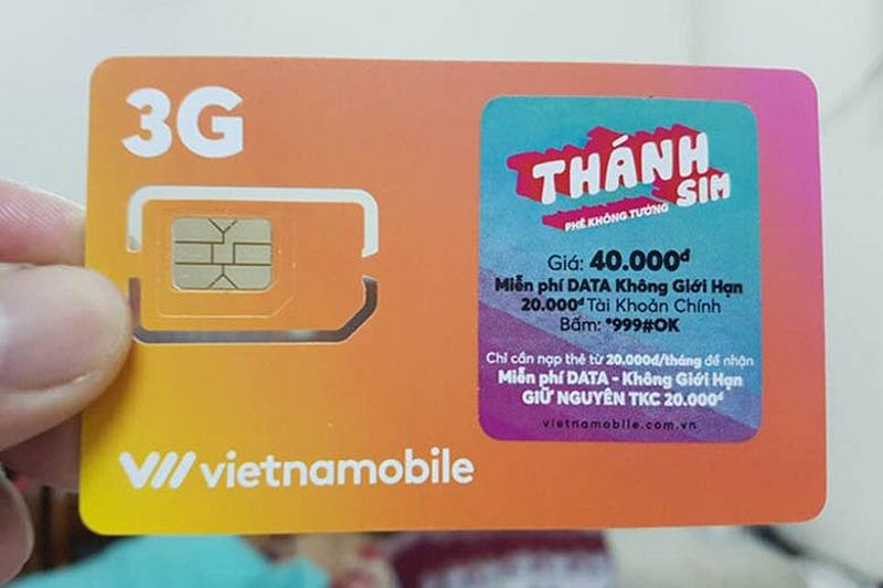 Hướng dẫn ứng tiền Siêu Thánh SIM Vietnamobile