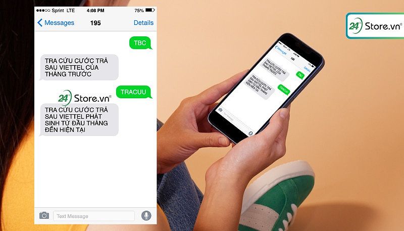 Kiểm tra tài khoản sim trả sau Viettel qua SMS