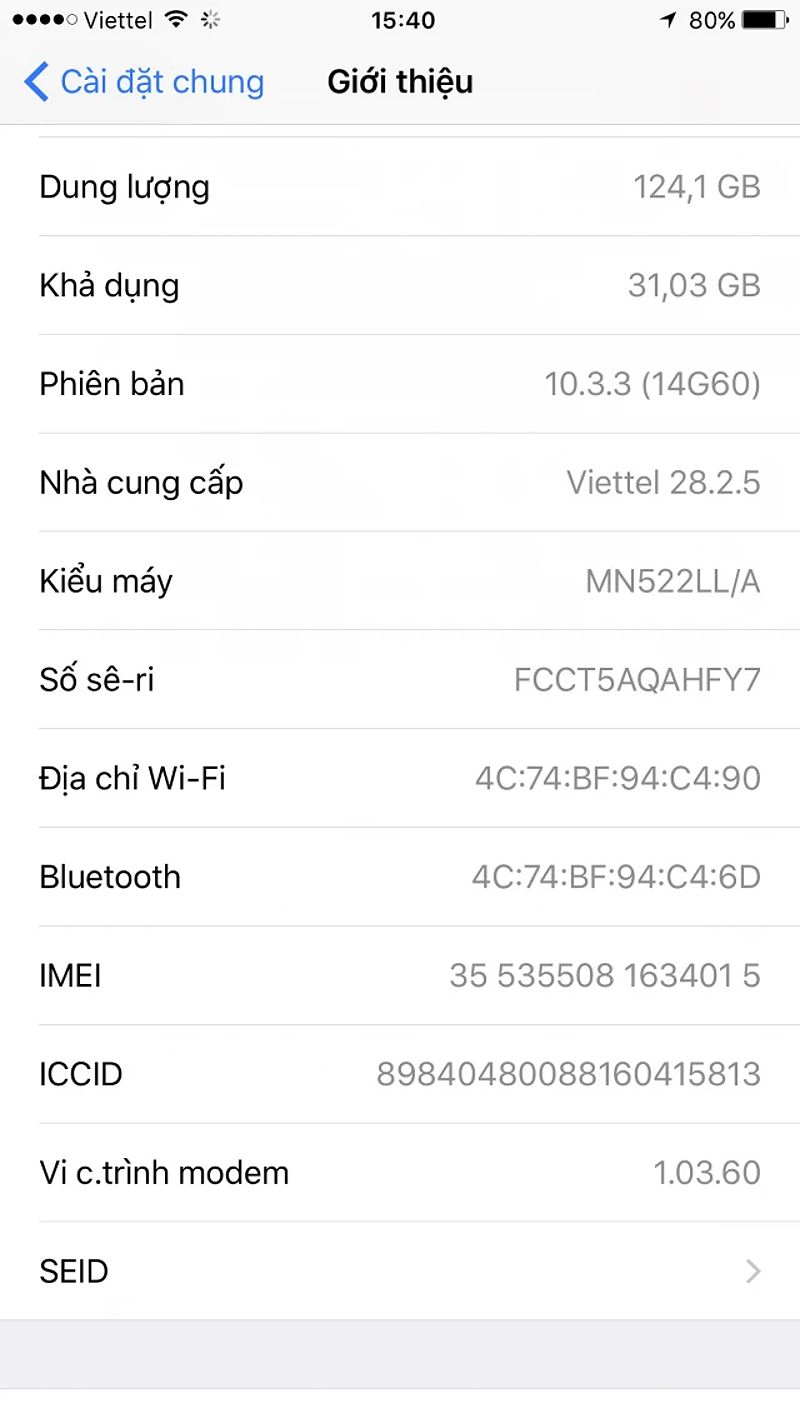 Mã ICCID mới biến iPhone lock thành iPhone bản quốc tế